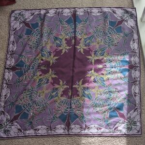 Liberty of London Purple and Teal Scarf